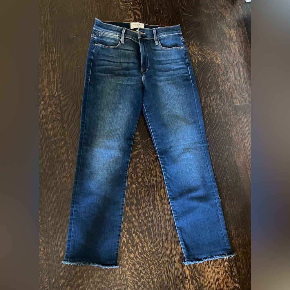 Frame Le High Straight Jeans